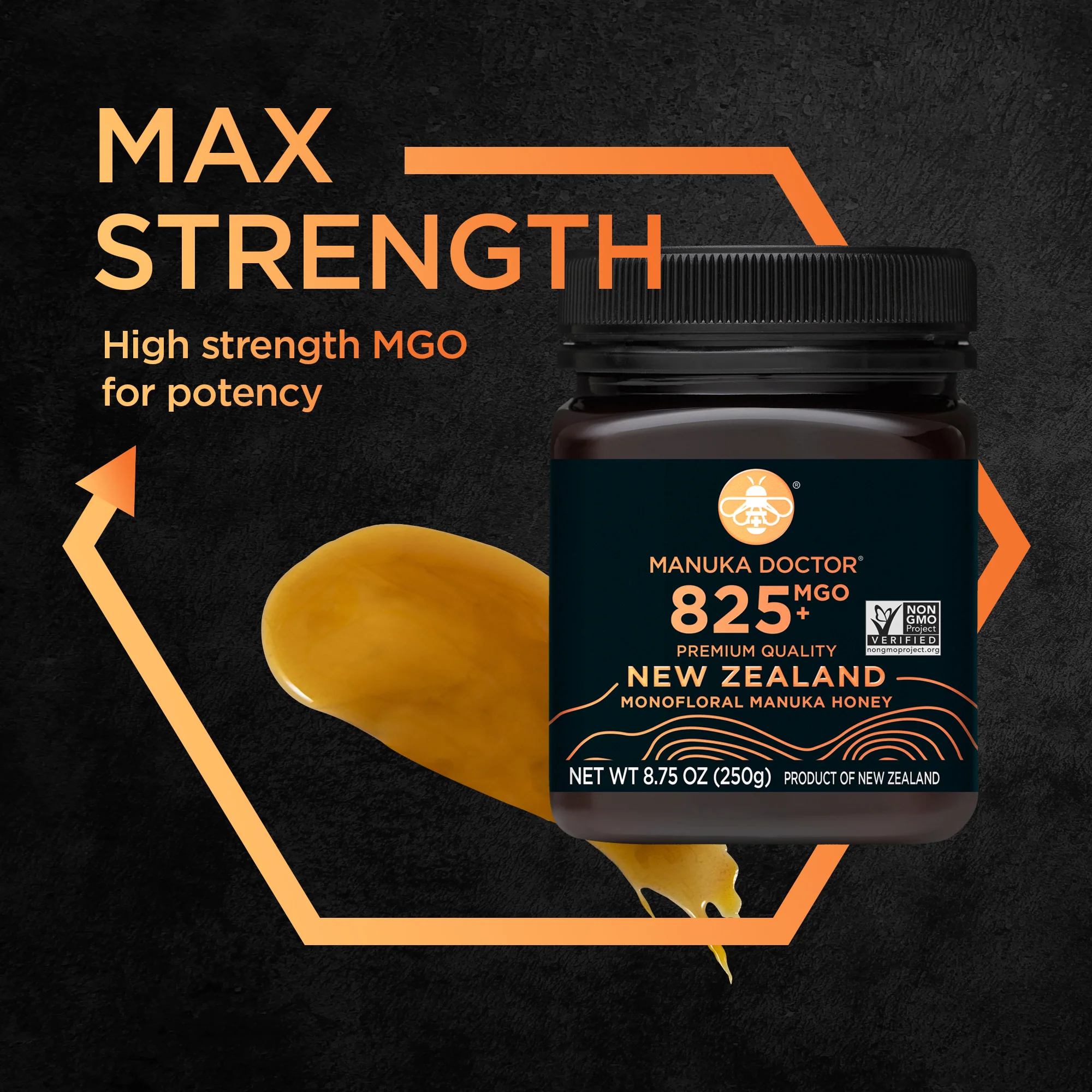 825 MGO Manuka Honey 8.75 oz - Image 4